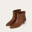 Vared Boots, caramel croco
